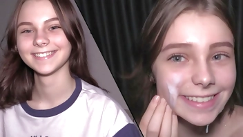 18 Yo Cutie Serves As Submissive Cumdumpster