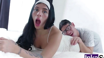 Kinky big ass nurse makes disabled young man's sexual fantasy come true