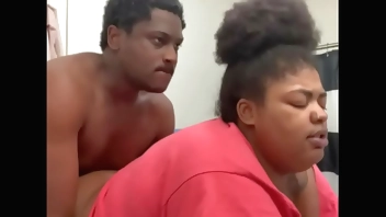 Early morning bathroom quickie