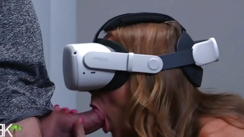 Dumb StepMom Tricked By VR Gamer Stepson 2of3