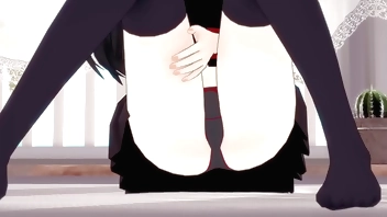 3D Hentai: Saber training with her new master and slave (1/2)