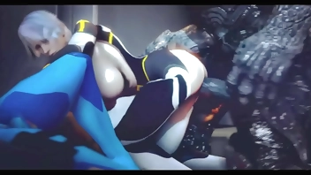 DOA Christie Allen 3d sfm compilation female dead or alive