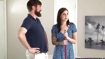 Prude housewife gets fucked in the ass