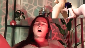 React: Try 2 Cum w/ me #32