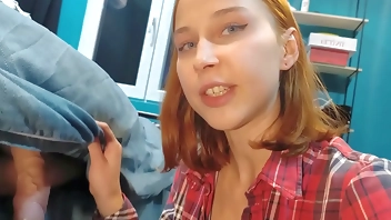 Myschoollife - surprise for stepbrother