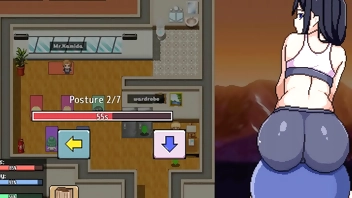 Life Pressure [ HENTAI Game ] Ep.1 fucking the YOGA TEACHER to relieve stress from work !