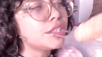 Cute Ahegao Sloppy Deepthroat Compilation - Spit - Saliva - lofi - Blowjob