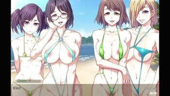 Zero Chastity A Sultry Summer Holiday ep 9 - threesome at the beach