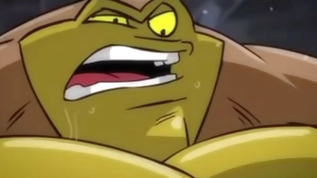 Wrestler Toad and Diva