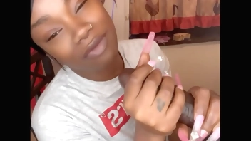 STEPBROTHER DRIPS AND DROP BBC ON STEPSISTER (Verbal)