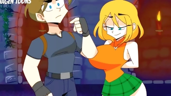 Ashley vs Leon from resident evil 4 (translated into Pt-Br)