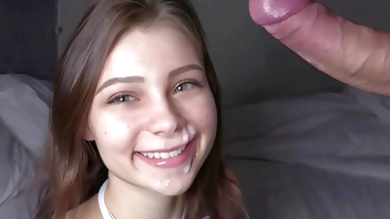 CUTEST TEEN LOVES TO BE USED - From Cutie To Submissive Cum Dumpster