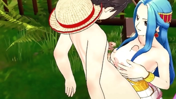 One piece rufy Nefertari Bibi hentai videos have sex blowjob handjob horny and cumshot gameplay porn uncensored... Thereal3dstories..