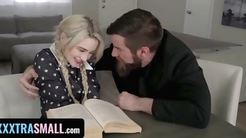 Learn About The Male And Female Reproductive Systems From Exxxtra Small feat. Lola Fae & Chris Epic