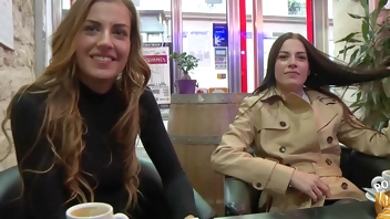 Eveline and Silvia, two insatiable sisters