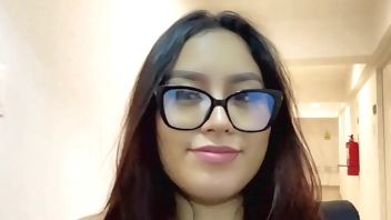 College student with a big ass, having her first casting - Kassandra Miller