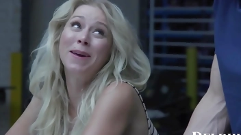 Delphine Films- Co-Workers Katie Morgan and David Lee Fuck On The Boss's Desk