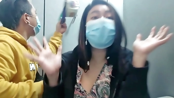 Pinay Scandal hulicum Fuck in the all gender restroom