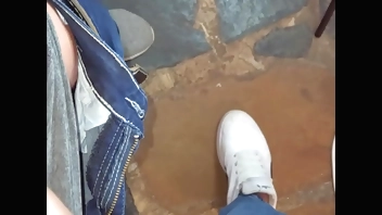 I love when he cums in my panties and pull them up