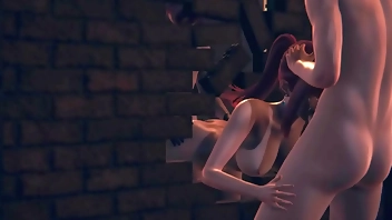 Fairy Tail Hentai - Erza Threesome - Japanese Asian Manga Anime Film Game Porn