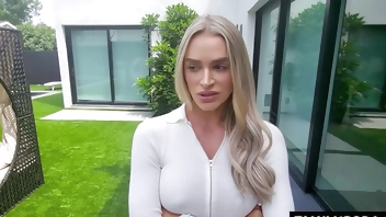 Concerned stepdad fucks her in the ass