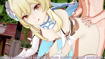 Genshin Impact Lumine needs elemental cum as an alchemy ingredient.