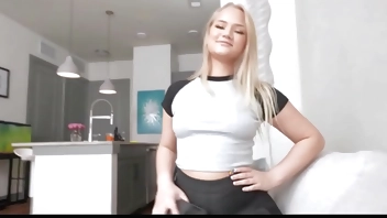 Big Ass Blonde Stepdaughter Family Sex With Stepdad For A New Car POV - Harley King