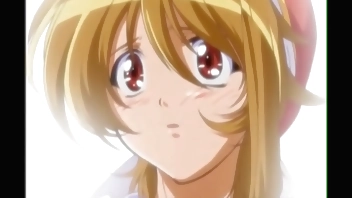 Busty anime teen pussy ravaged