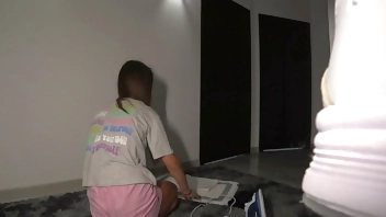 Wife Fucks Her Boss For Her Husband's Debts While He Is Not  Home. Real Cheating