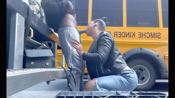 Student Fucked The Teachers Behind The School In Broad Daylight
