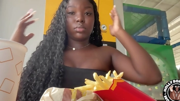 I CAME UP WITH MY FRIEND'S HUSBAND AT THIS FAMOUS DINER, I GAVE MY ASS TO HIM HIDDENLY, I COULDN'T STAND IT