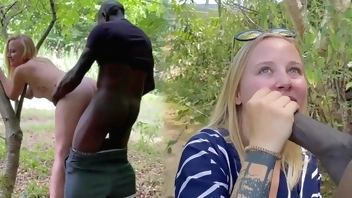 Slutty teen Pawg Caught Pissing And Fucked By BBC!!! - Joss Lescaf