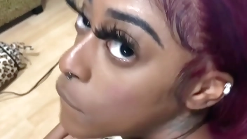 SLIM SEXY TINY SMALL 18YO EBONY FIRST TIMER INTERRACIAL SEX