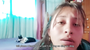 Stepsister pumps my milk tenderly