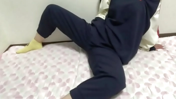 勉強する前におなにーする女子大◯生#黒髪ショートボブ#149cm低身長#微乳