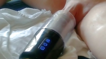 Sex toy fucked and sucked my soul with my cum