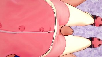 Konosuba Megumin wearing pajama (Thigjobs)