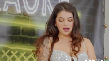 Jerkaoke- Sexy Latina Gianna Dior Gets Railed Doggy Style