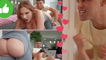 BANGBROS - Johnny Love Pranks His Girlfriend Brandy Renee For Clout