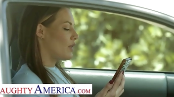 JC Wilds is ready to get all the big cock she can get in Naughty America