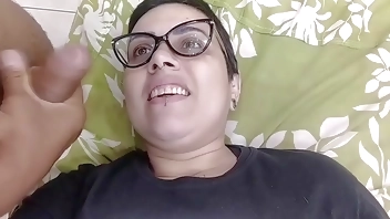 Transei com a minha sogra lésbica e gozei na boca dela