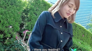 Sexy thirty year old housewife from Japan Ms Rena Horikawa comes to film first adult video UNCENSORED NO MOSAIC