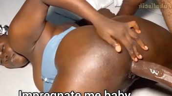 Whore from Owerri Impregnated by stepsister's husband with BBC