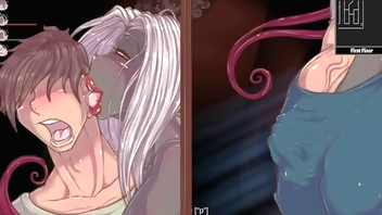 Sex Maniac Mansion [ Hentai Game PornPlay ] Ep.1 creampie a gender bender version of Frankenstein