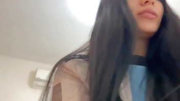 Horny stepsister suffers from insomnia and needs a cock, subtitled