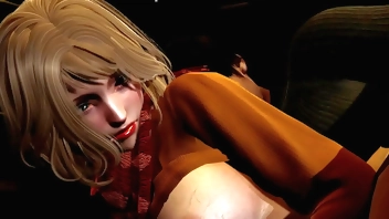 Hentai Resident evil 4 remake Ashley l 3d animation