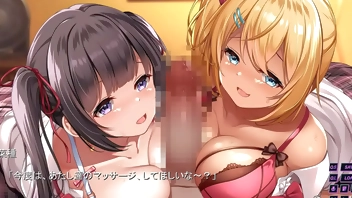 Lymph Ni ATATA! ~Mesu Gaki Milk Dopyurasshu~ 瀞&菜種 01