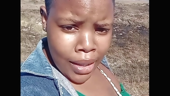 Found myself in a public bush playing with my clit and fat pussy