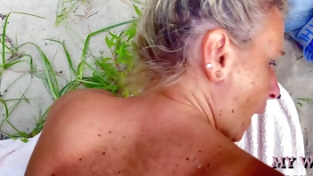 Slut gets her ass fucked by a voyeur who is secretly spying on her