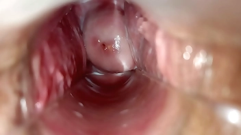 Pulsating orgasm inside vagina